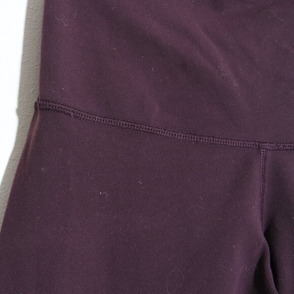 Lululemon Wunder Under Hi-Rise Tight Legging Full-On Luon Black Cherry Roll Down - Picture 5 of 14